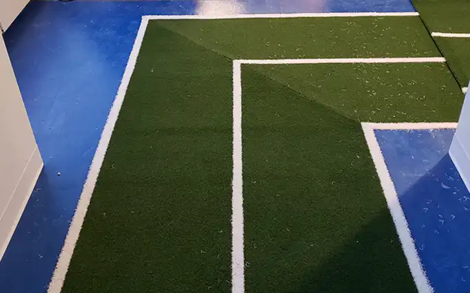 Indoor artificial turf